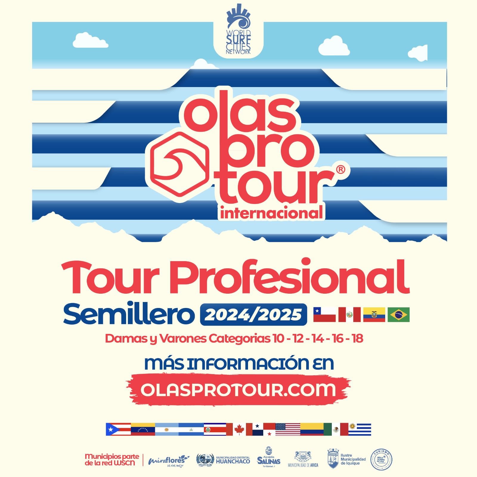 Semillero Olas Pro Tour América 2024/2025