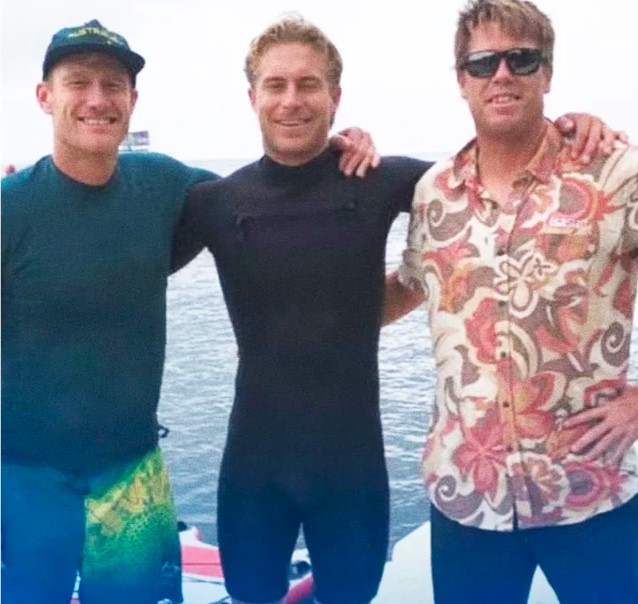 Bede Durbidge, Ethan Ewing e Ben Lowe