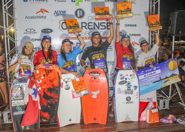 Pódio Profissional - Circuito Cearense de Bodyboarding
