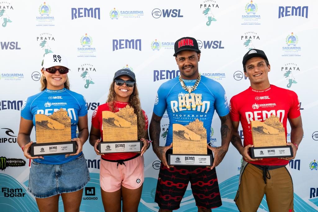 REMA WSL Festival, Praia de Itaúna, Saquarema (RJ), abril 2025
