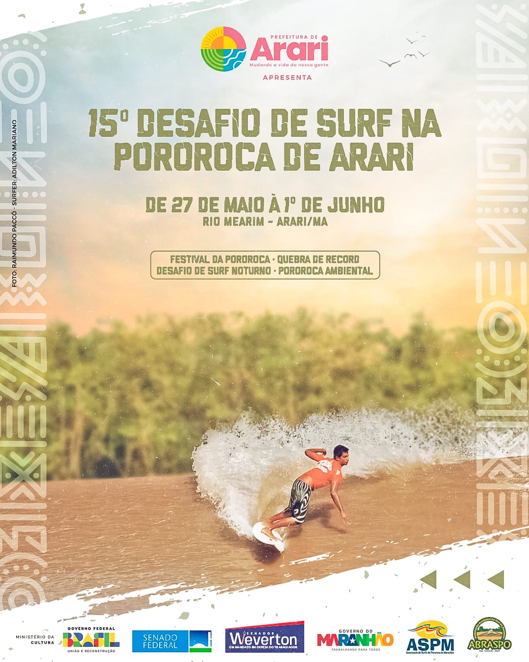 Cartaz do evento.