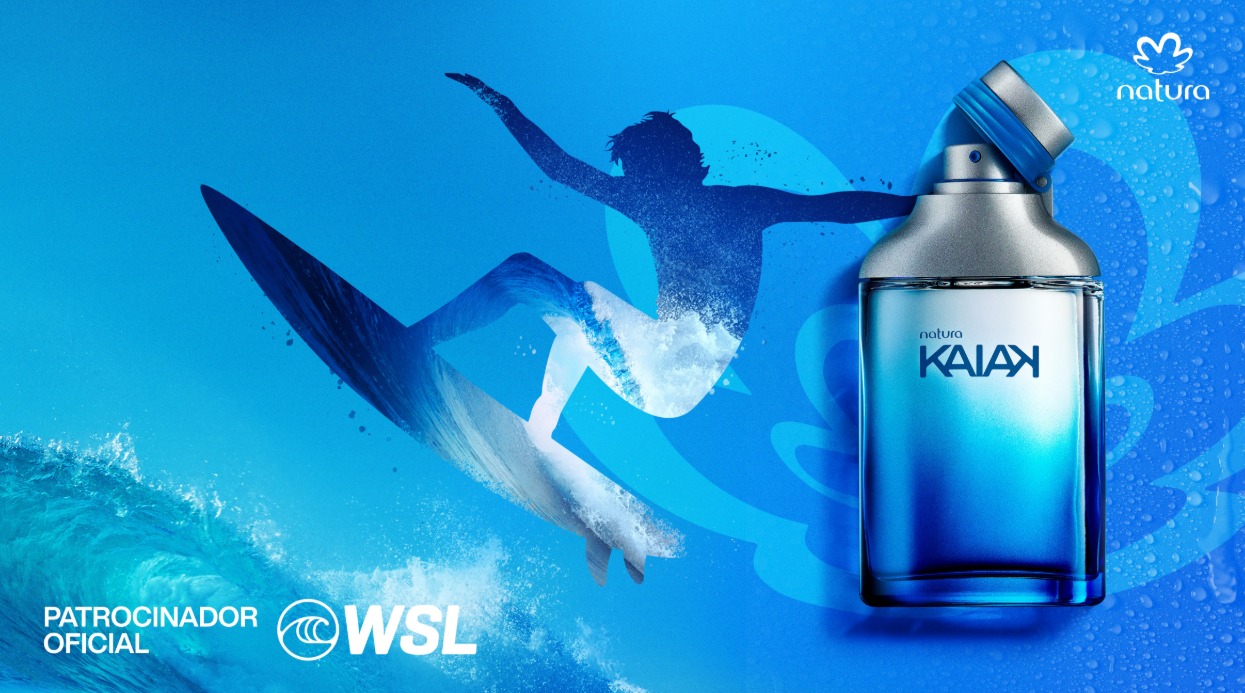 Natura Kaiak renova patrocínio com a WSL e participa do Vivo Rio Pro pela terceira vez consecutiva.
