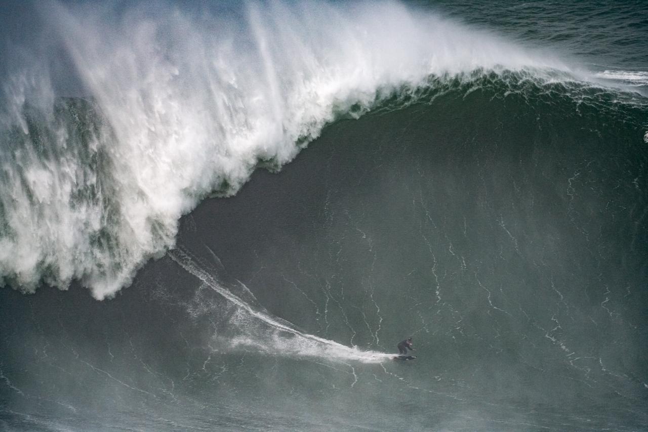 Rodrigo Koxa, Nazaré Big Wave Challenge, Praia do Norte, Portugal