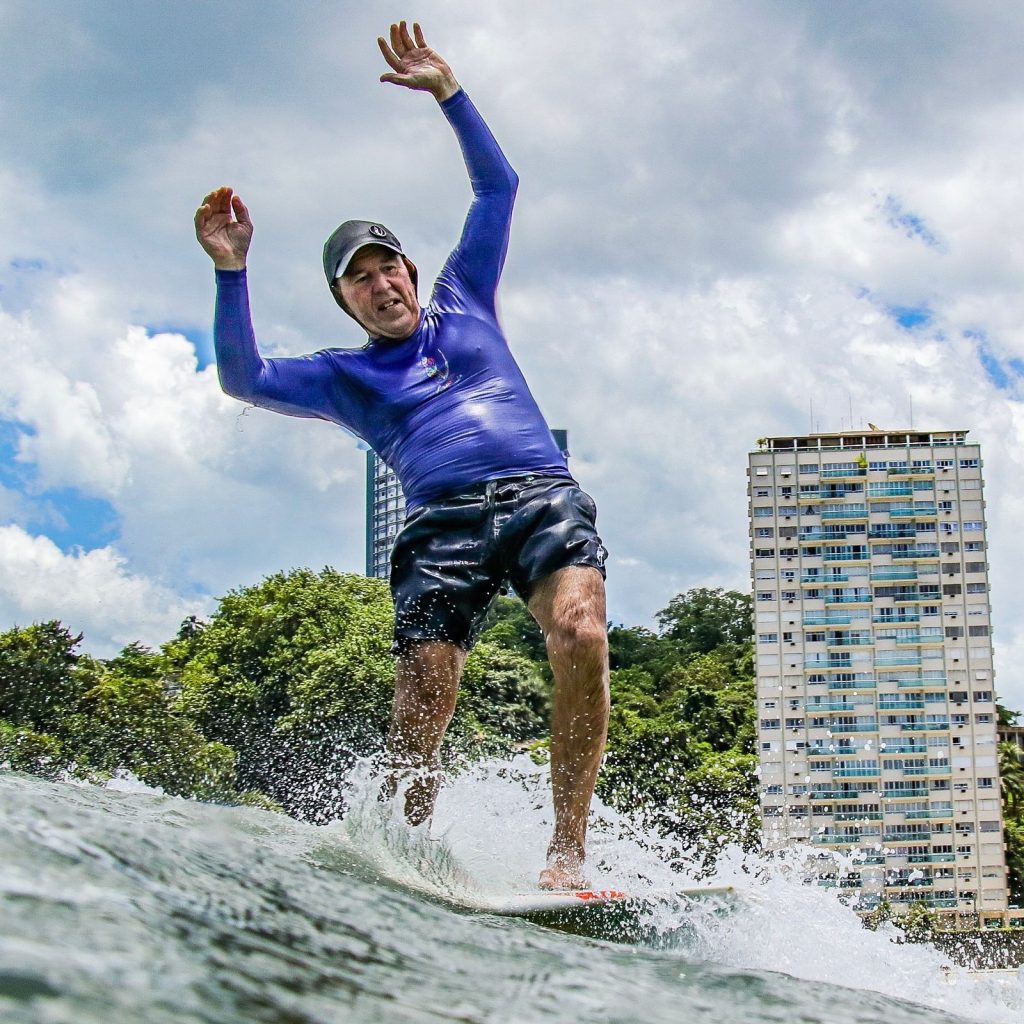 Delton de Menezes, Dia do Surfista 2026, São Vicente (SP)
