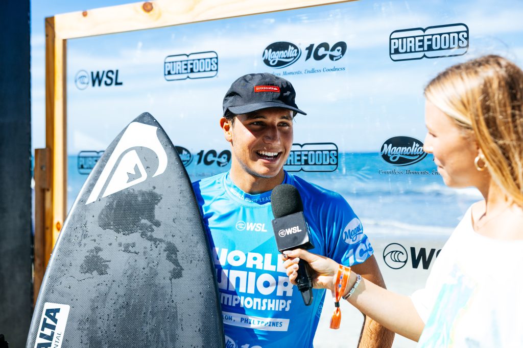 Mundial Pro Junior 2026, Praia de Urbiztondo, Filipinas