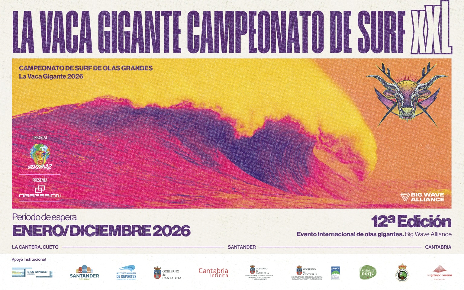 Cartaz do La Vaca Gigante 2026.