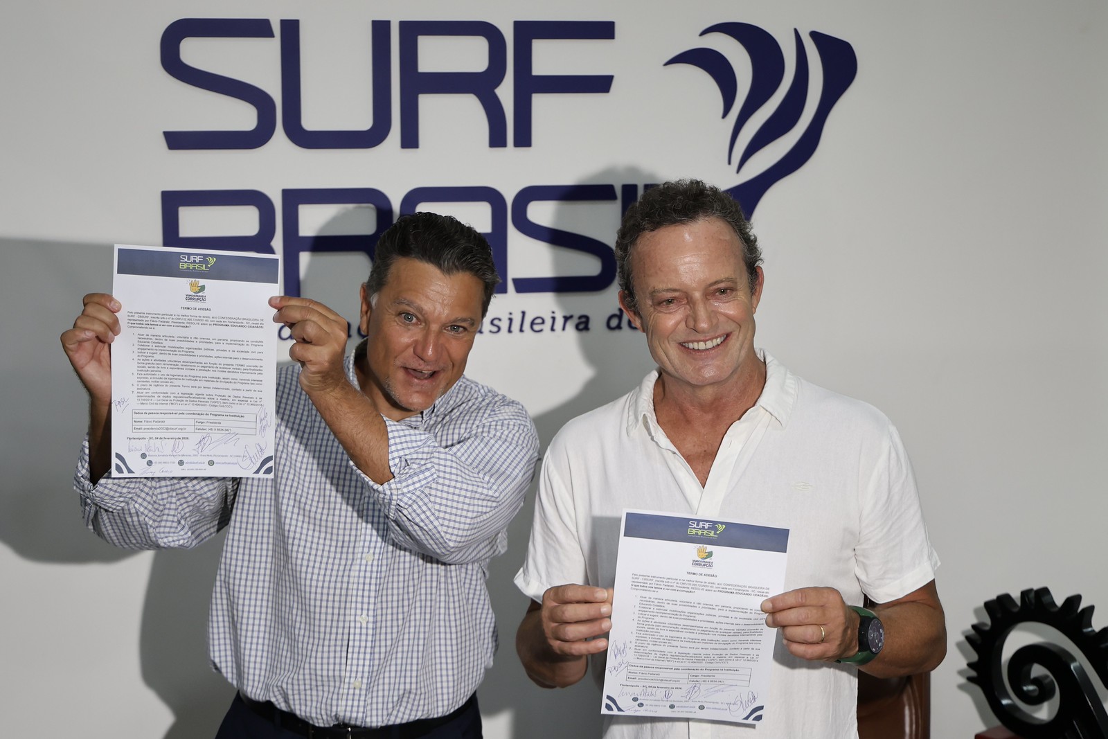 Stefano Garcia da Silveira e Teco Padaratz
