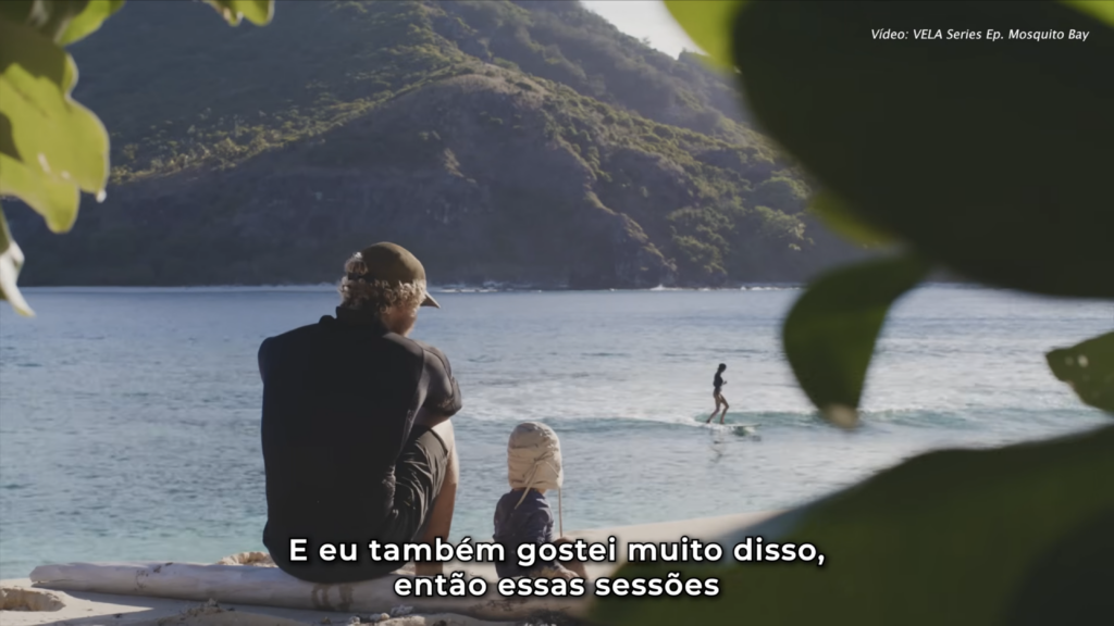 John John Florence em cena da série VELA, episódio Mosquito Bay.