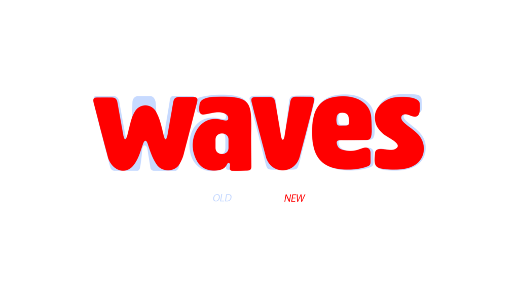 Rebranding: Novo logotipo Waves.