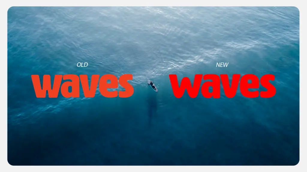 Rebranding: Novo logotipo Waves.