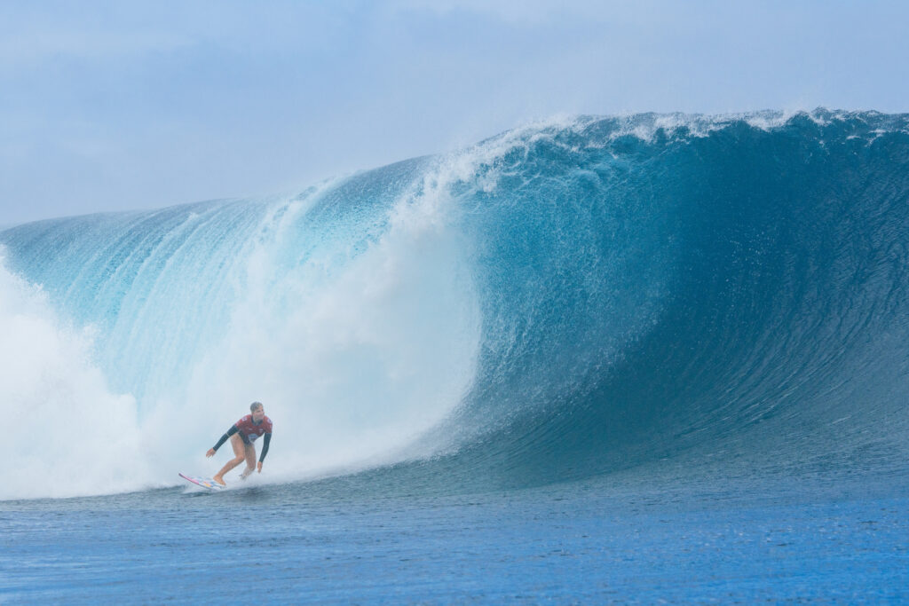 Teahupoo, Outerknown Tahiti Pro 2026.