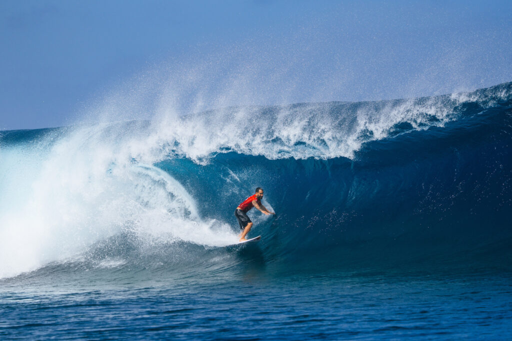 Teahupoo, Outerknown Tahiti Pro 2026.