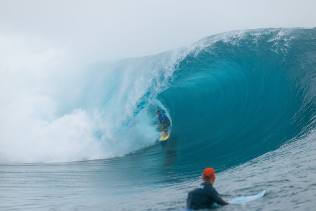 Teahupoo, Outerknown Tahiti Pro 2026.