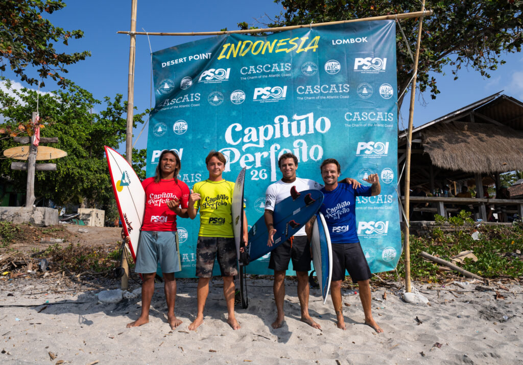 Capítulo Perfeito 2026, Desert Point, Lombok, Indonésia.