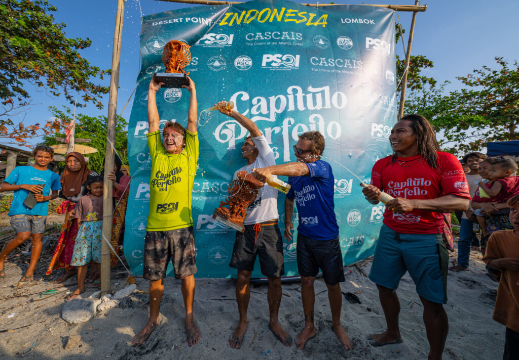 Capítulo Perfeito 2026, Desert Point, Lombok, Indonésia.