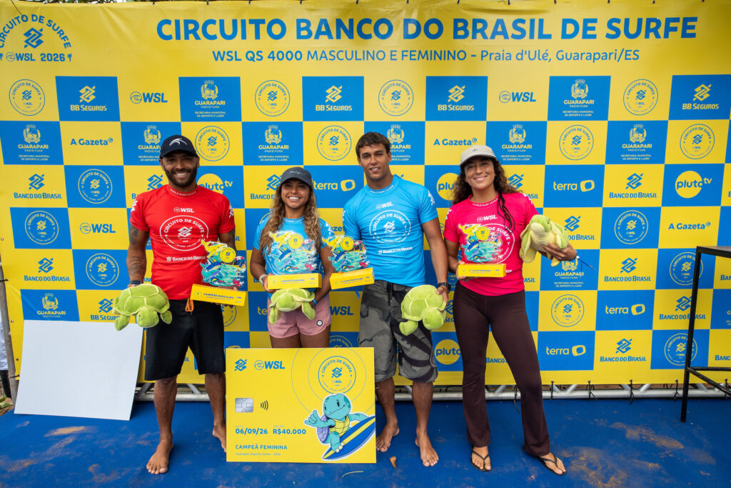 Circuito Banco do Brasil de Surfe 2026, Praia d’Ulé, Guarapari (ES).