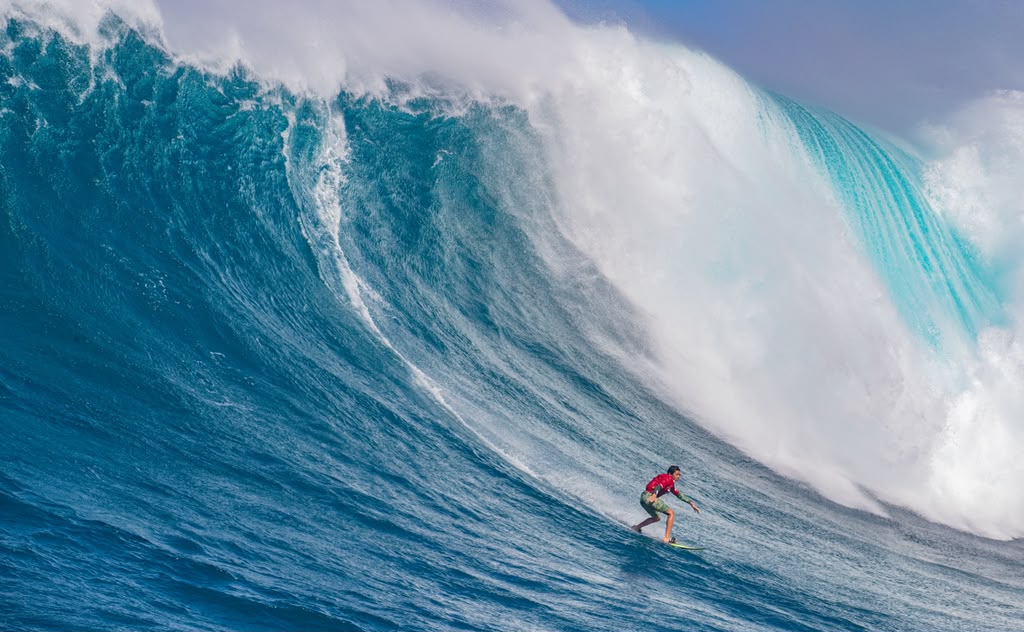 Ian Pegoraro, Jaws, Peahi, Maui, Havaí.